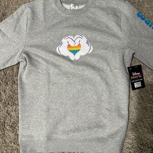 Disney Gray Pride Sweatshirt Unisex